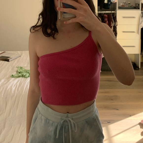 PACSUN KENDALL AND KYLIE PINK TOP - Picture 1 of 3